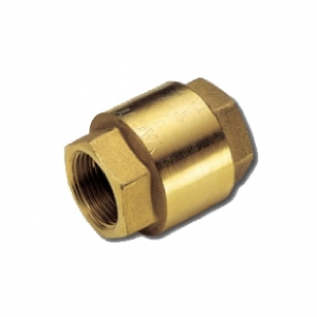 Клапан обратный Tiemme 3500 YACHT - 1/2" (ВР/ВР, PN12, Tmax 100°C, затвор пластиковый)