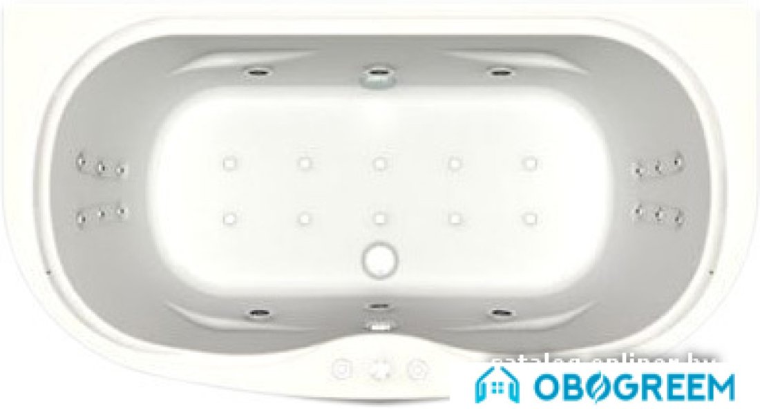 Ванна Aquatek Мелисса 180x95