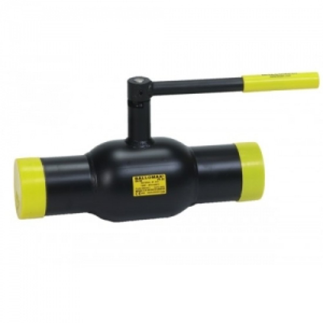 Кран шаровой полнопроходной BROEN BALLOMAX 60 - Ду80 (Сварка/Сварка, PN25, Tmax 200°С, ручка-рычаг)