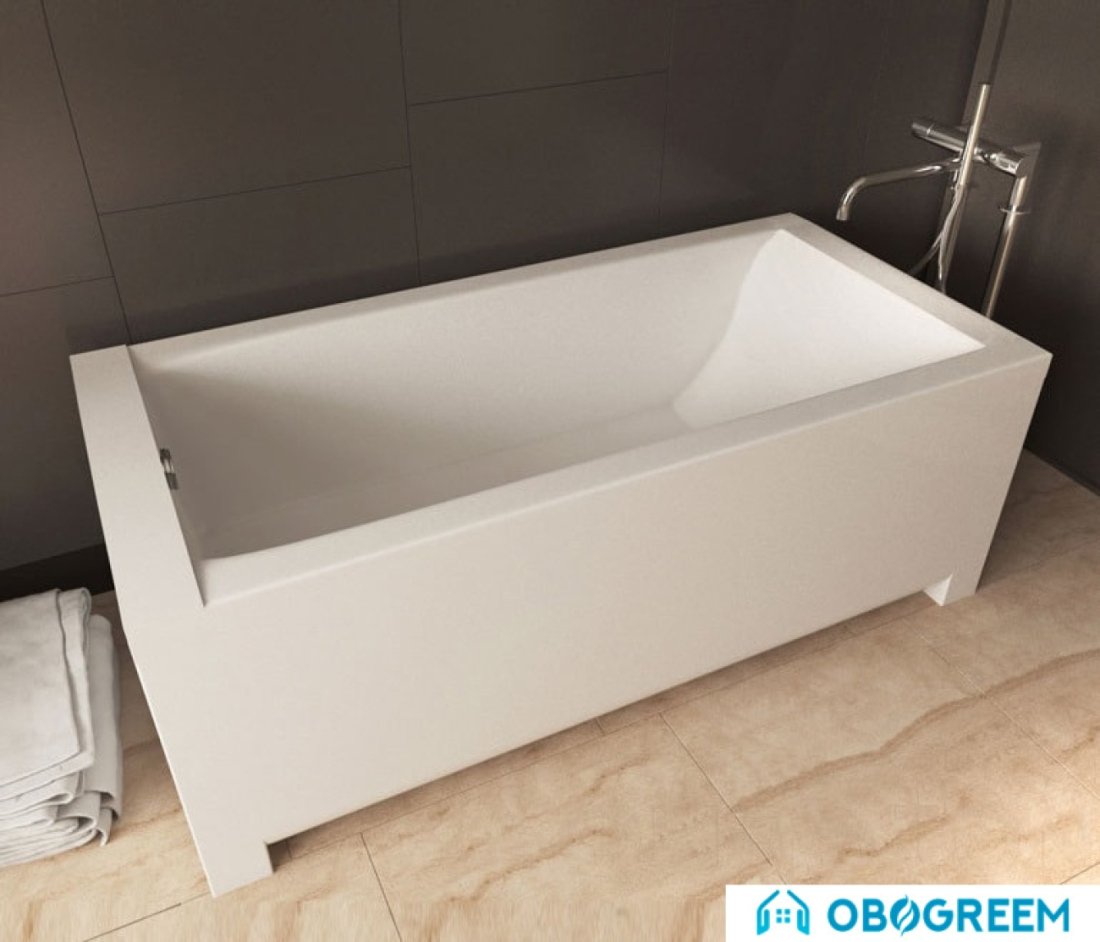 Ванна AquaStone Квадро 180x80