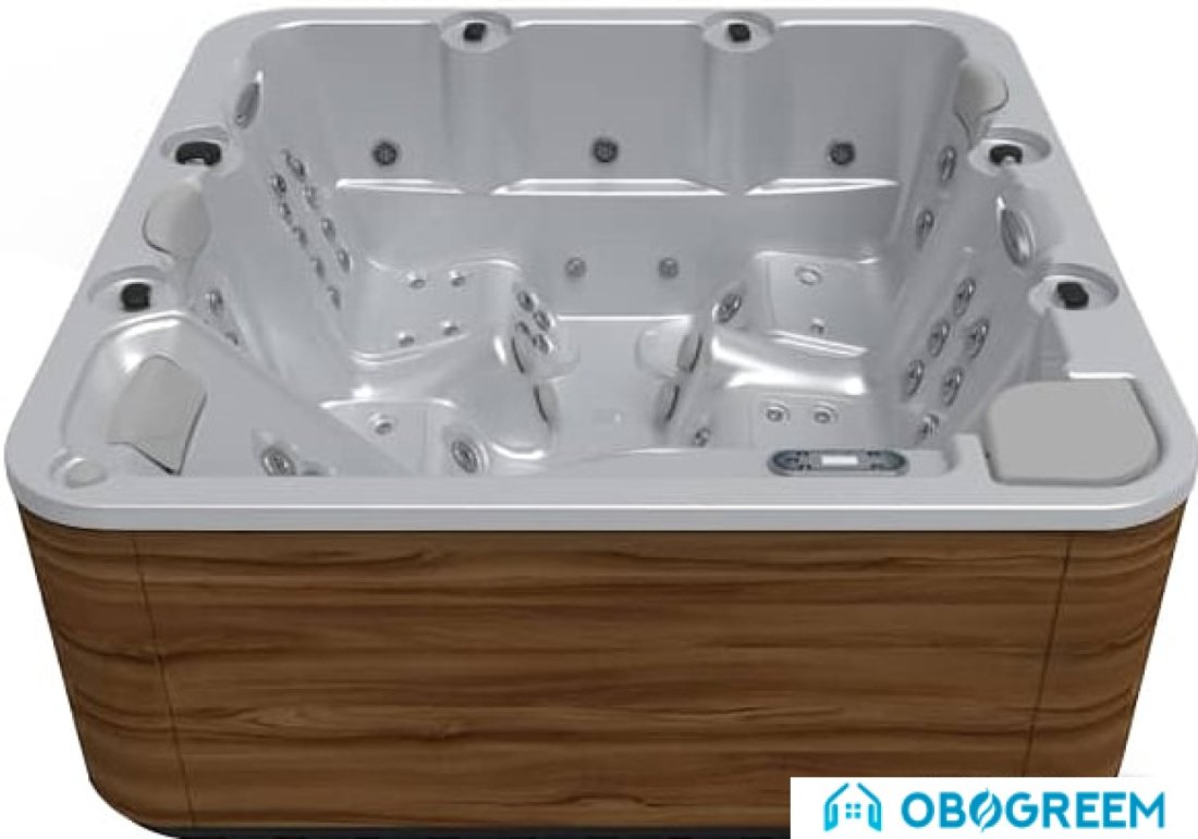 Ванна Aquavia Spa Nice (silver/walnut woodermax)