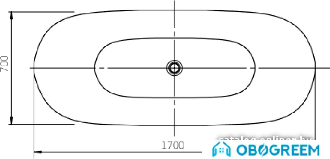 Ванна Roca Harmony 170x70 [24T443000]
