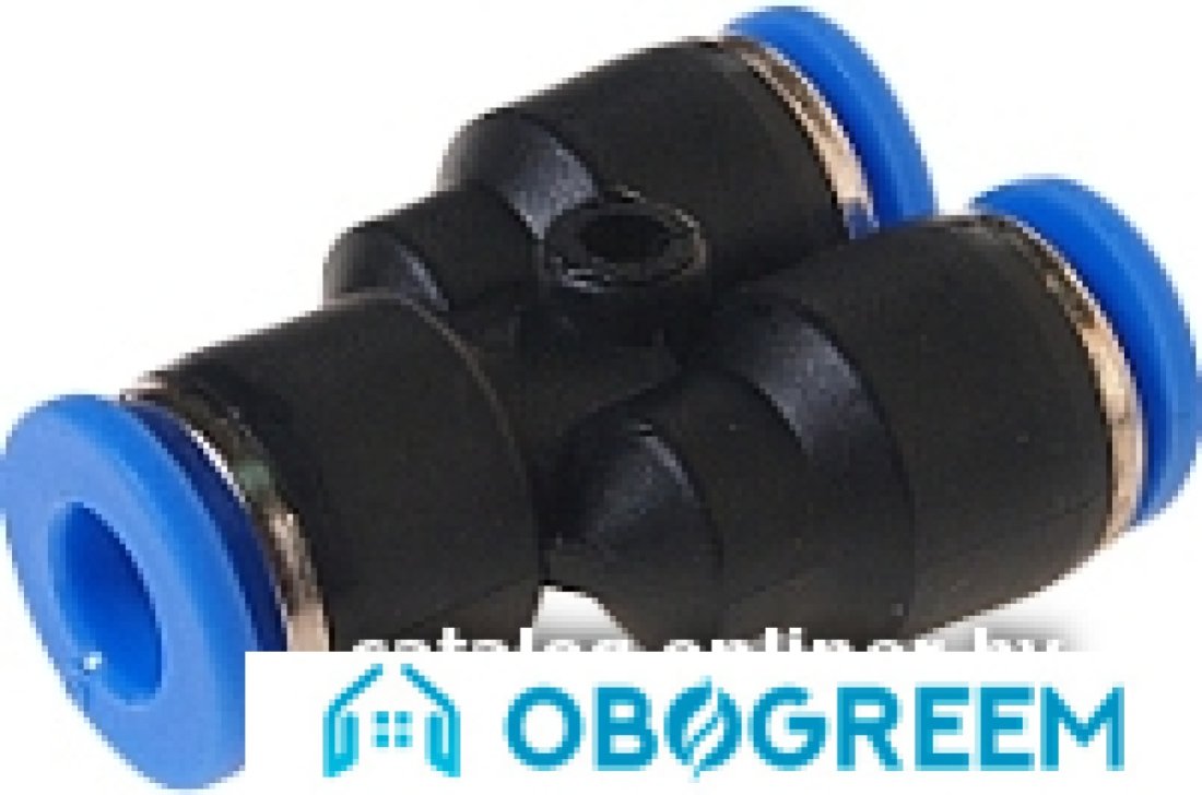 Фитинг RockForce Фитинг Y-образный для пласт. труб 6 мм RF-SPY06