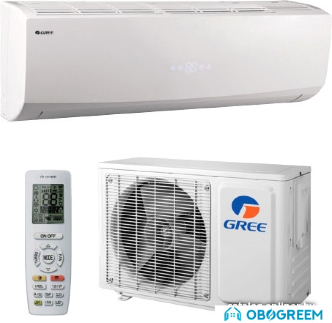 Сплит-система Gree Lomo Arctic R410 Inverter 2019 GWH24QE-K3DNC2G