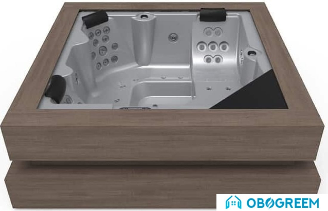 Ванна Aquavia Spa Cube Ergo (silver/thunder)