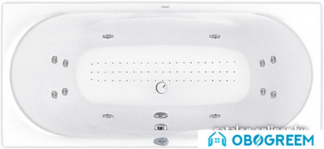 Ванна Poolspa Gemini 180x80 Smart 1 PHPD910ST1C0000