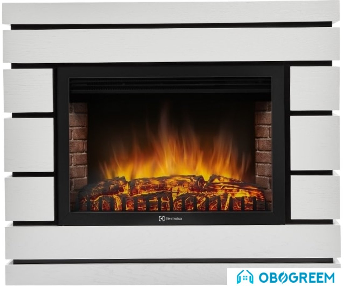 Портал Firelight Moderno 25 (шпон белый дуб)