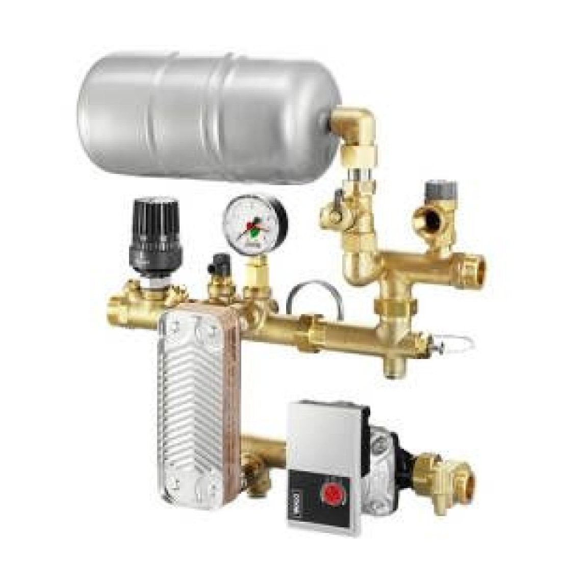 Насосно-смесительный блок Oventrop Regufloor HX - Ду25 (с насосом Wilo E15/1-5)