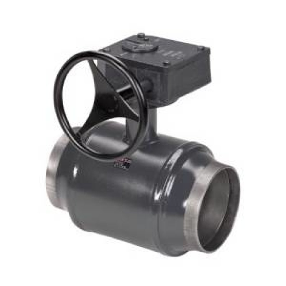 Кран шаровой Danfoss JiP Premium G-WW - Ду150 (Сварка/Сварка, PN25, Tmax 180°С, ручка с редуктором)
