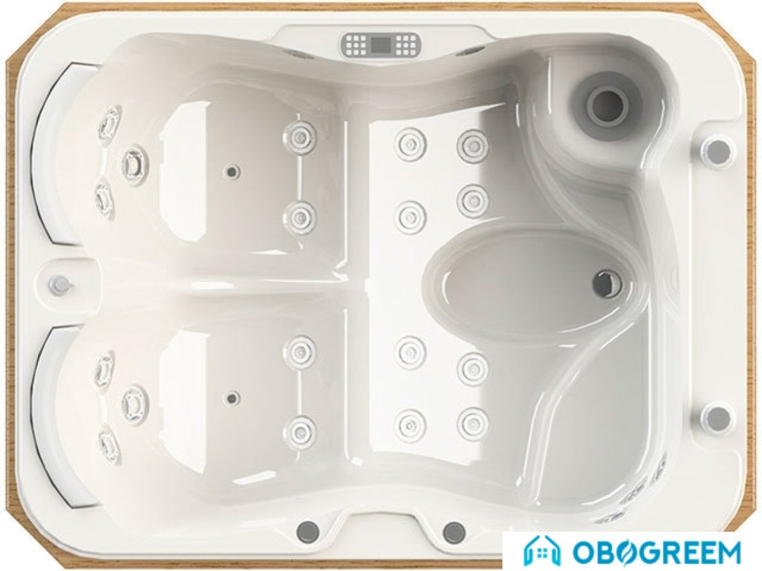 Ванна Radomir Мишель 205x155 (перламутровый)