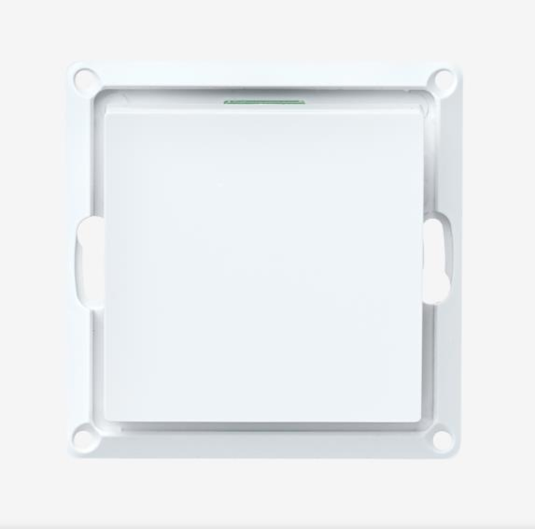 Радиовыключатель HiTE PRO BASE-1F (с фиксацией клавиши, без рамки) (белый, бежевый, графит, карбон)