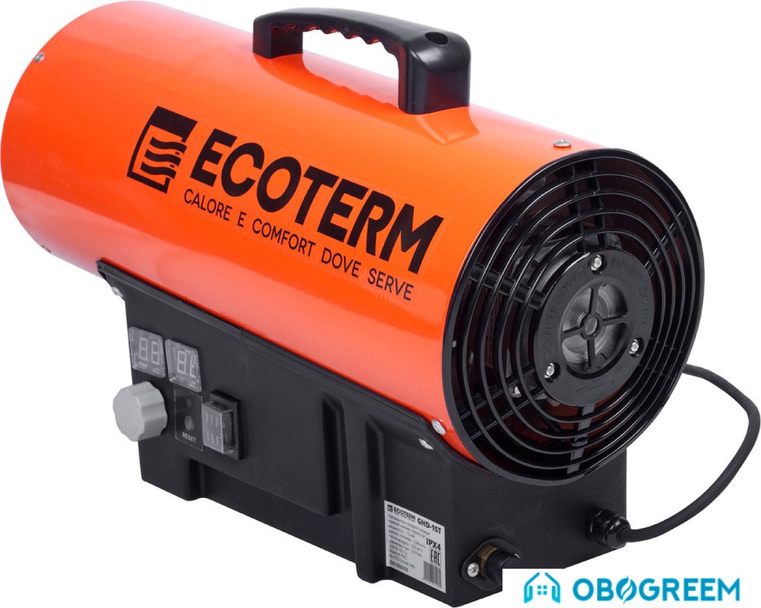 Тепловая пушка Ecoterm GHD-15T