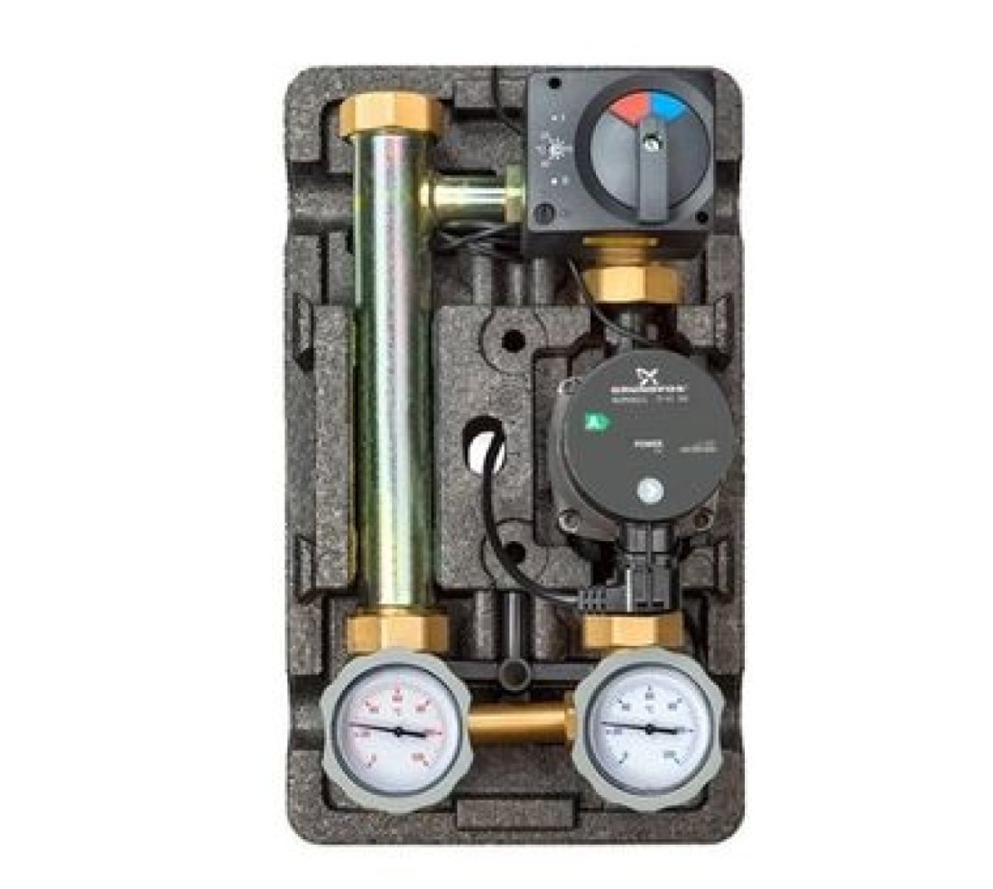 Meibes Насосная группа MK 1" с насосом Grundfos UPS 25-60