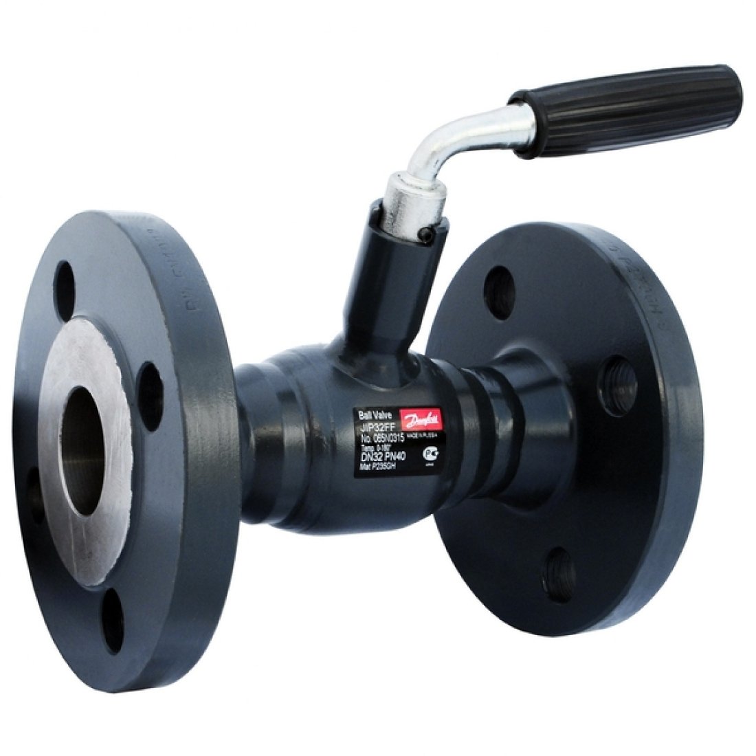 Кран шаровой сталь JIP-FF Ду 15 Ру40 фл Danfoss 065N0300G