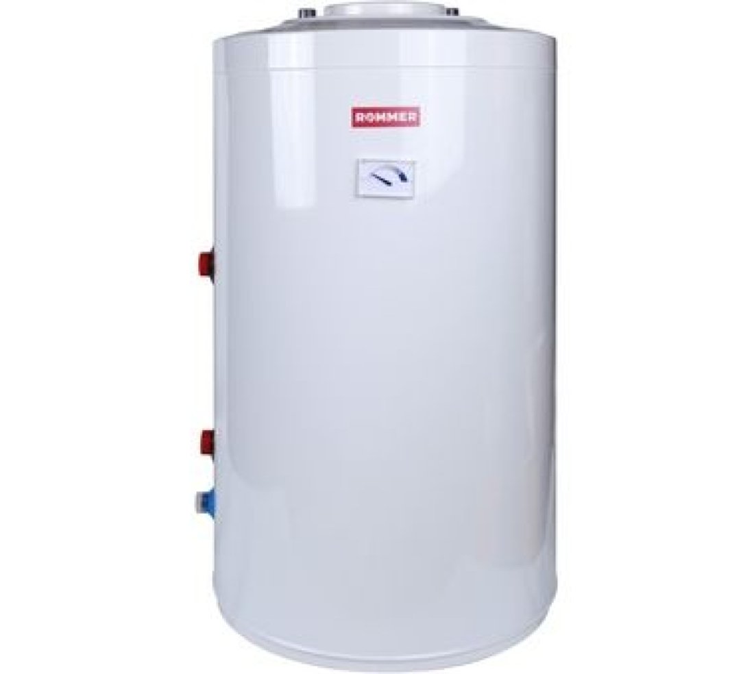 Водонагреватель косвенного нагрева ROMMER RWH - 100л. (1 теплообменник, напольное исполнение)