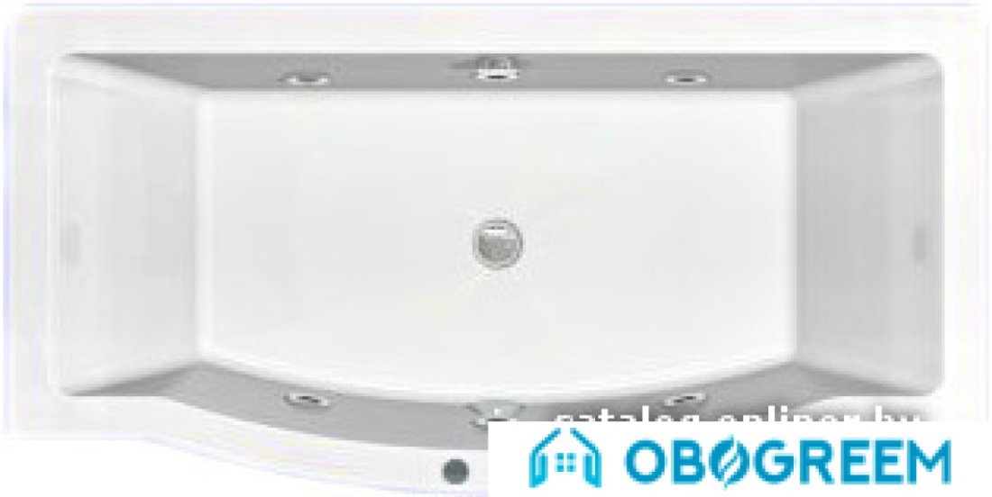 Ванна Aquatek Гелиос 180x90
