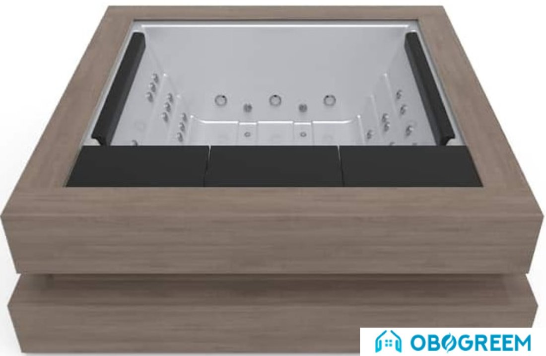 Ванна Aquavia Spa Cube (silver/thunder)