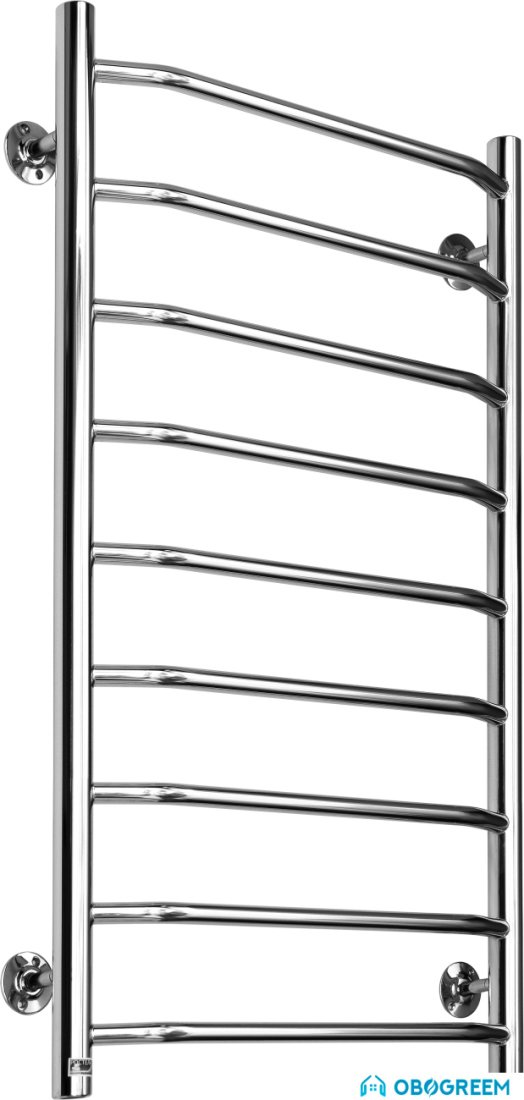 Полотенцесушитель Ростела Трапеция нижнее подключение 1/2" 9 перекладин 100 см