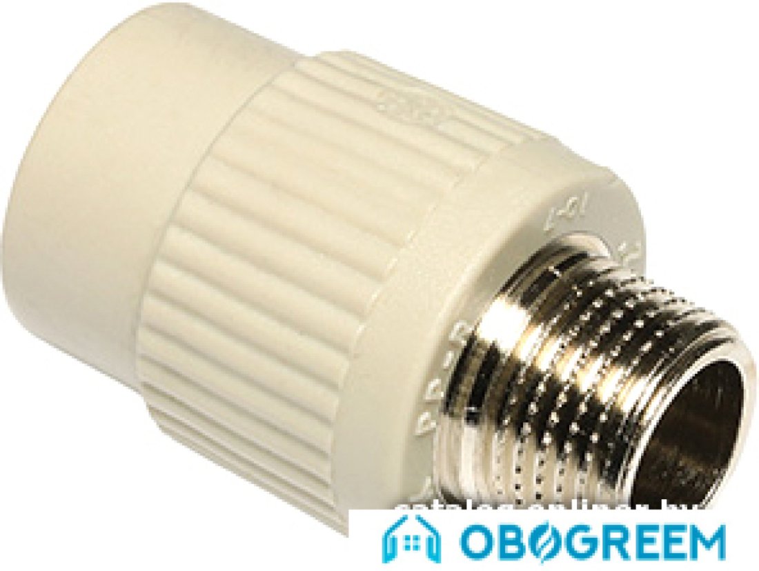 Фитинг Wavin Ekoplastik Переход ПП с нар. резьб. 25x1/2'' [SZE02520XX]