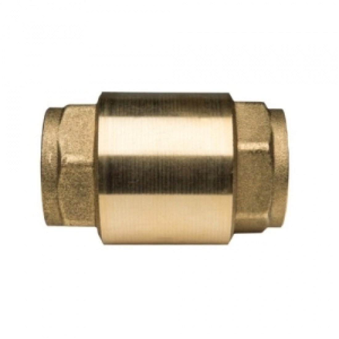 Клапан обратный STOUT - 1/2" (ВР/ВР, PN25, Tmax 100°C, затвор металлический)