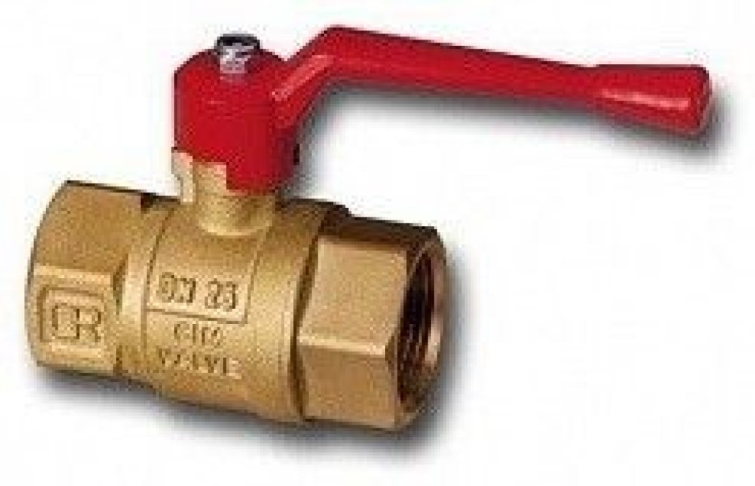 Кран шаровой 12CR 1/4" серии Т12 корроз. латунь полнопроходной PN80 BB рычаг Cimberio