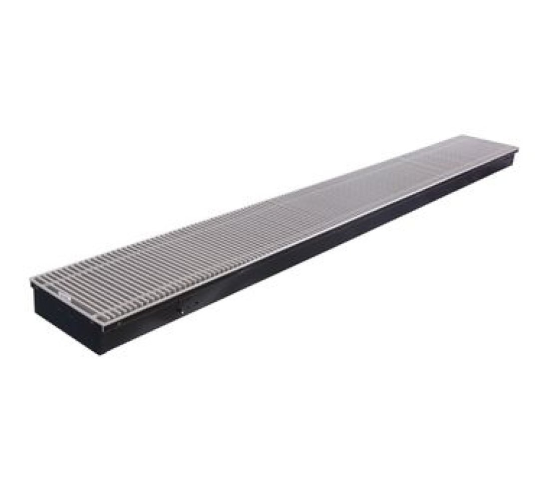 STOUT Конвектор внутрипольный SCQ 75.240.2000 (Решётка роликовая, анодированный алюминий)