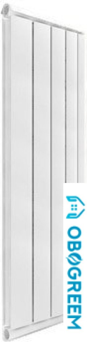 Алюминиевый радиатор Silver 1500 (5 секций, белый)