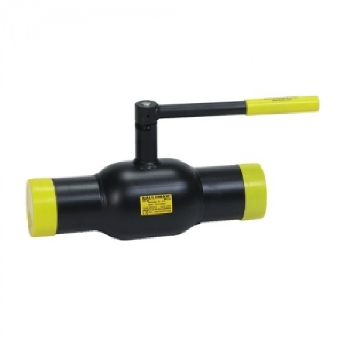Кран шаровой BROEN BALLOMAX 60 - Ду80 (Сварка/Сварка, PN25, Tmax 200°С, ручка-рычаг)