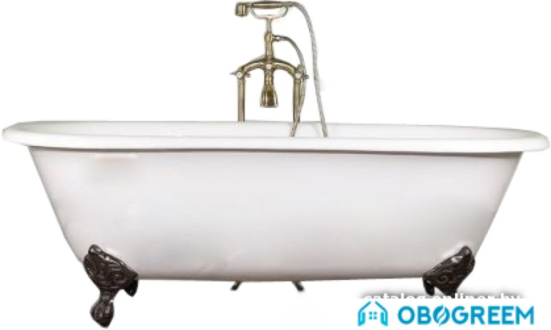 Ванна Elegansa Gretta 170x75 (ножки бронза)
