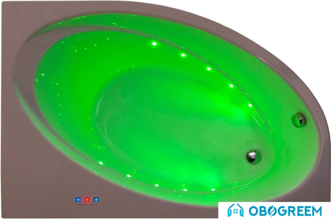 Ванна Poolspa Orbita 150x100 R Titanium PHAO510STTC0000