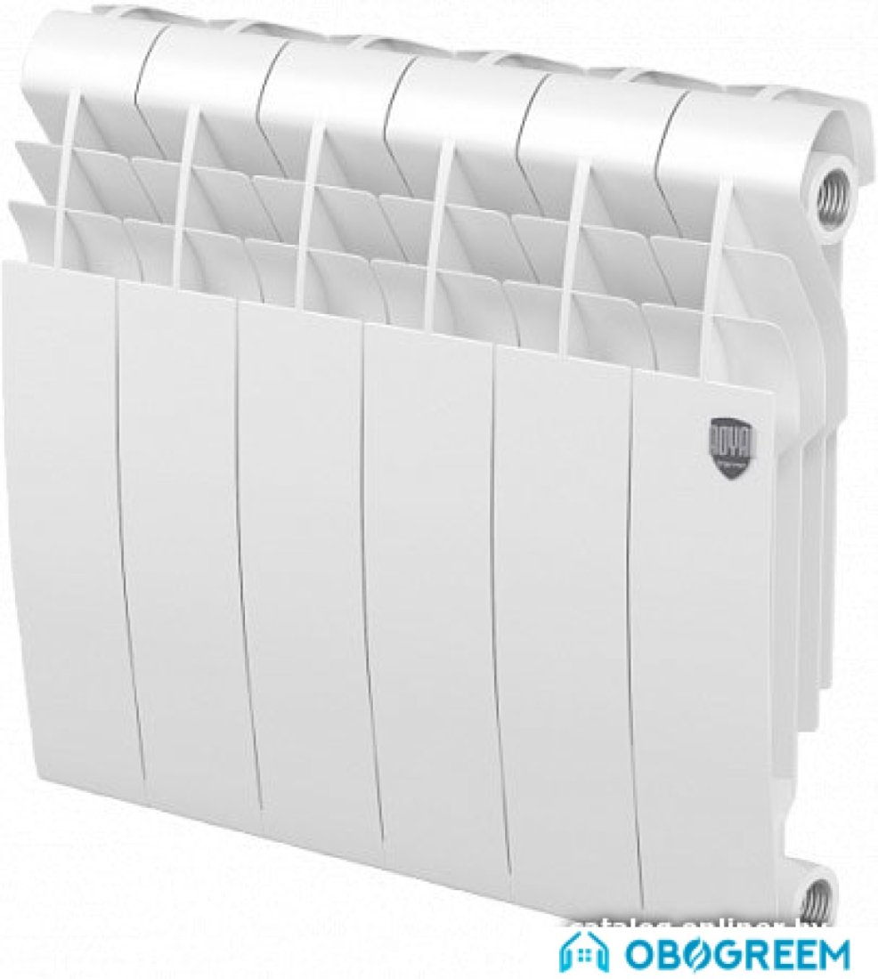 Биметаллический радиатор Royal Thermo Biliner 350 (Bianco Traffico, 15 секций)