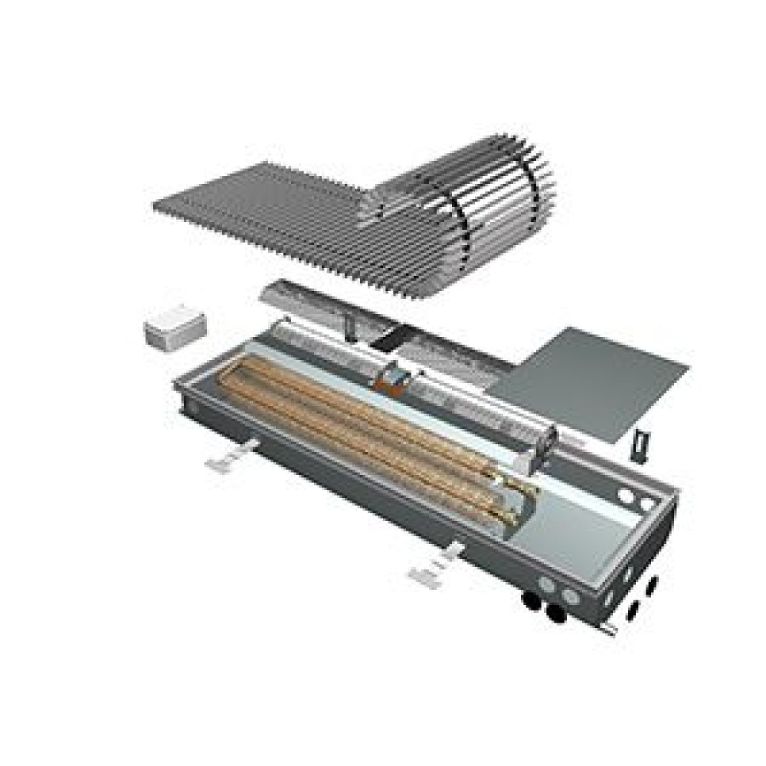 Внутрипольный конвектор ISAN Opflex FLT 21-12 140 N