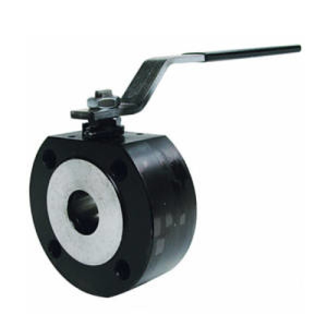 Кран шаровой полнопроходной GENEBRE 2105 - Ду50 (ф/ф, PN16, Tmax 180°С, ручка-рычаг, цвет черный)