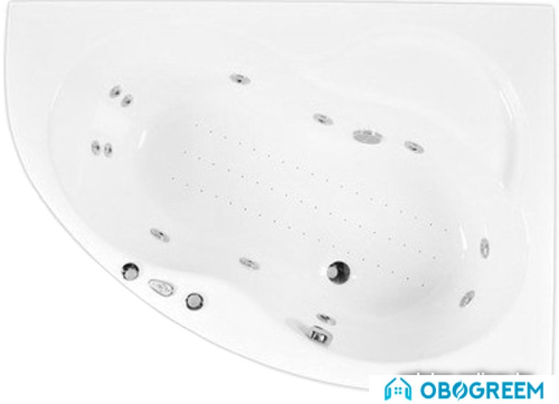 Ванна Poolspa Mistral 170x105 R Smart 2+ PHA4T10ST2C1960