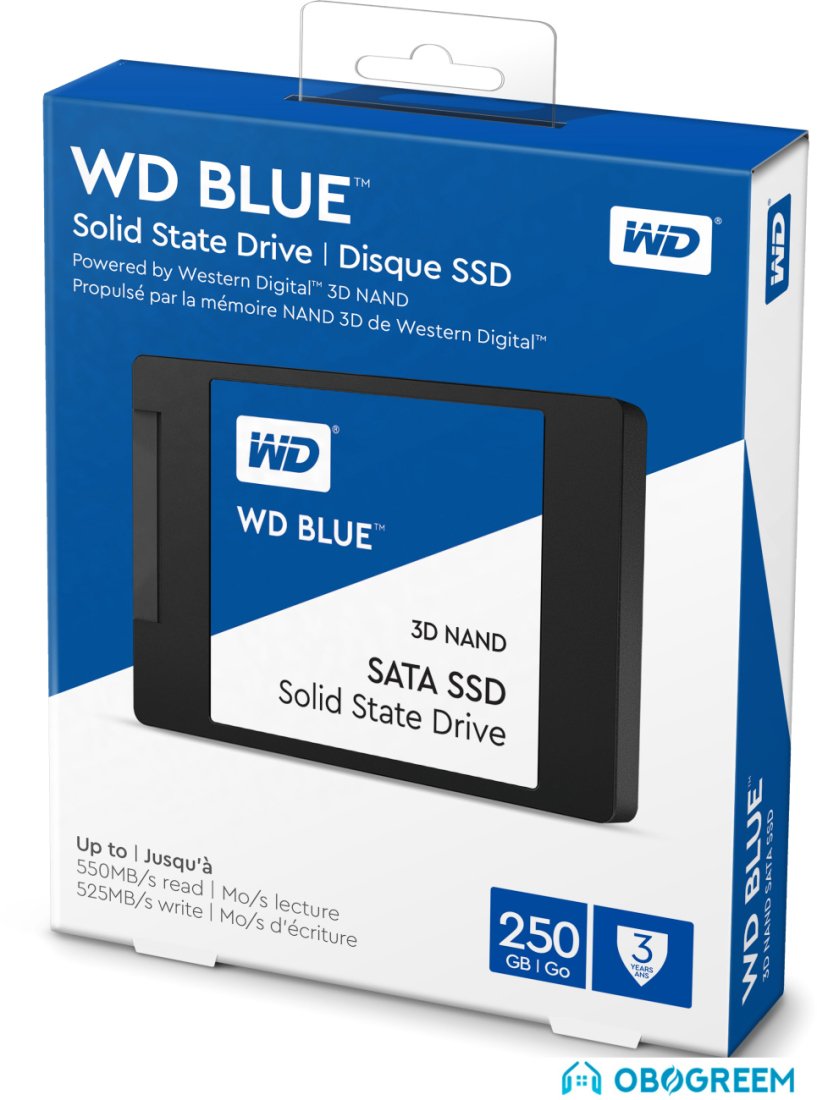 SSD WD Blue 3D NAND 250GB [WDS250G2B0A]