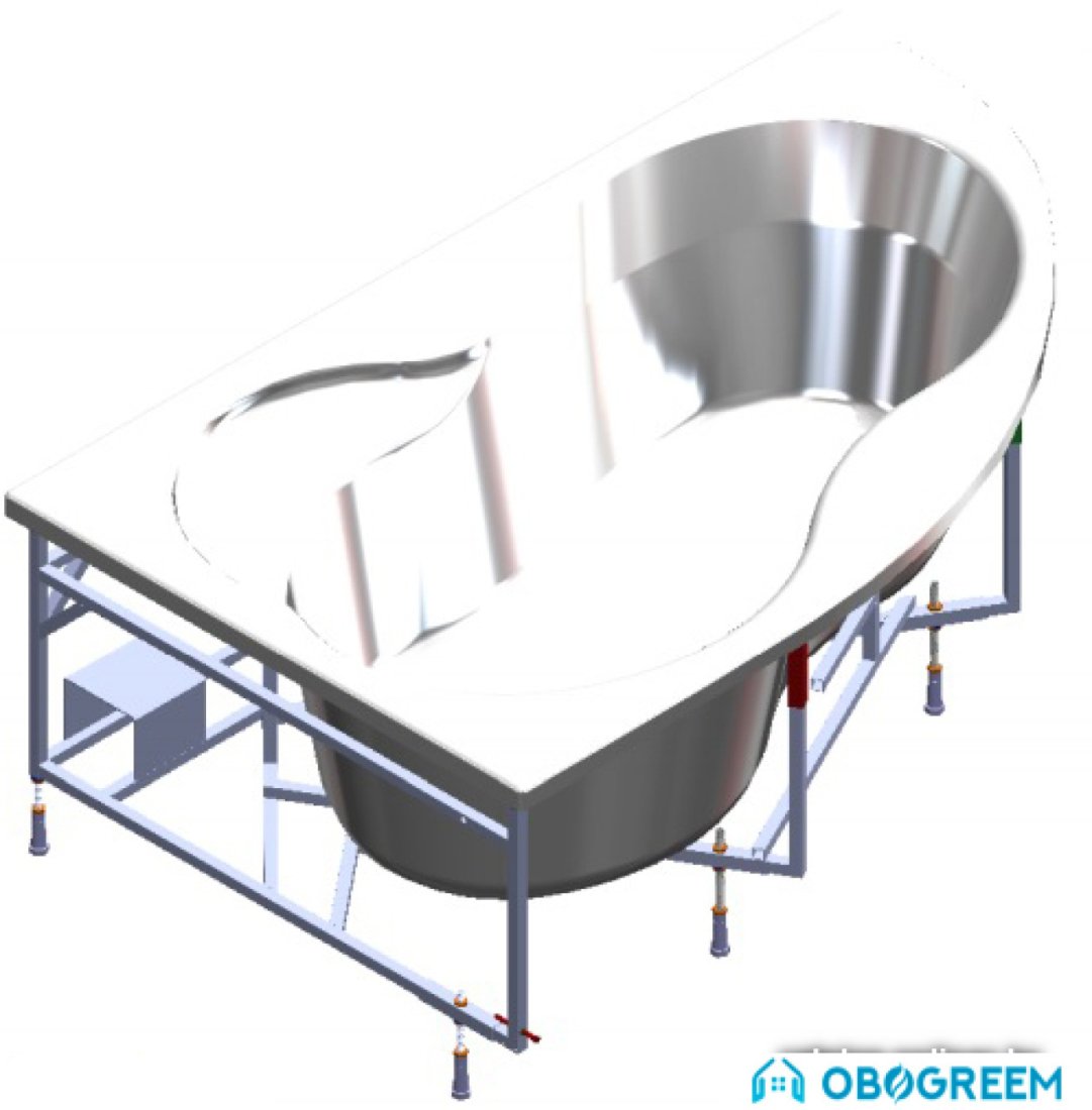Ванна Poolspa Mistral 150x105 L