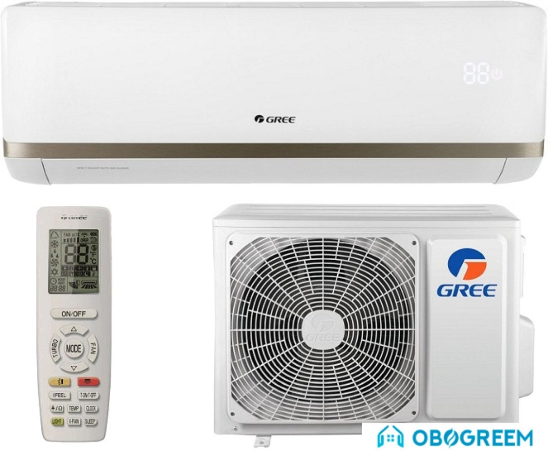 Сплит-система Gree Bora R410 Inverter 2019 GWH18AAD-K3DNA2E