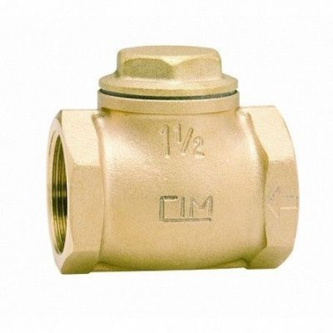 Клапан обратный с металл. седлом 78 1.1/2" PN16 ВВ Cimberio