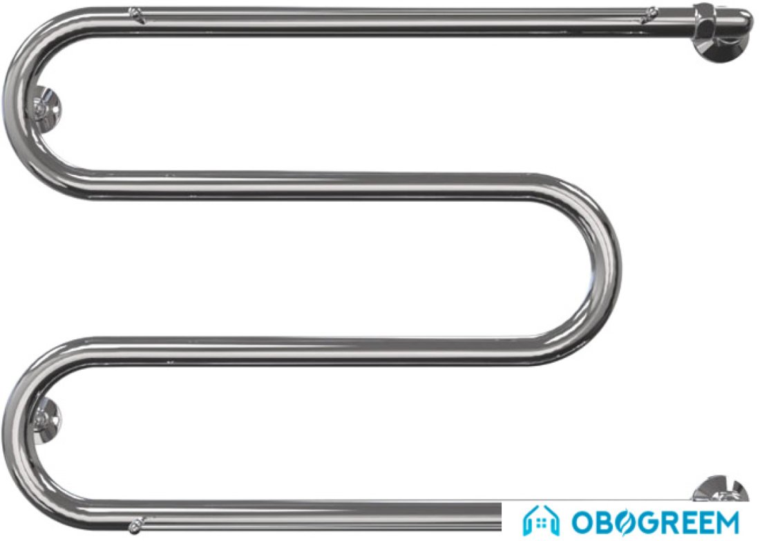 Полотенцесушитель АРГО М 50x50 1" с 2-мя полочками (БП)