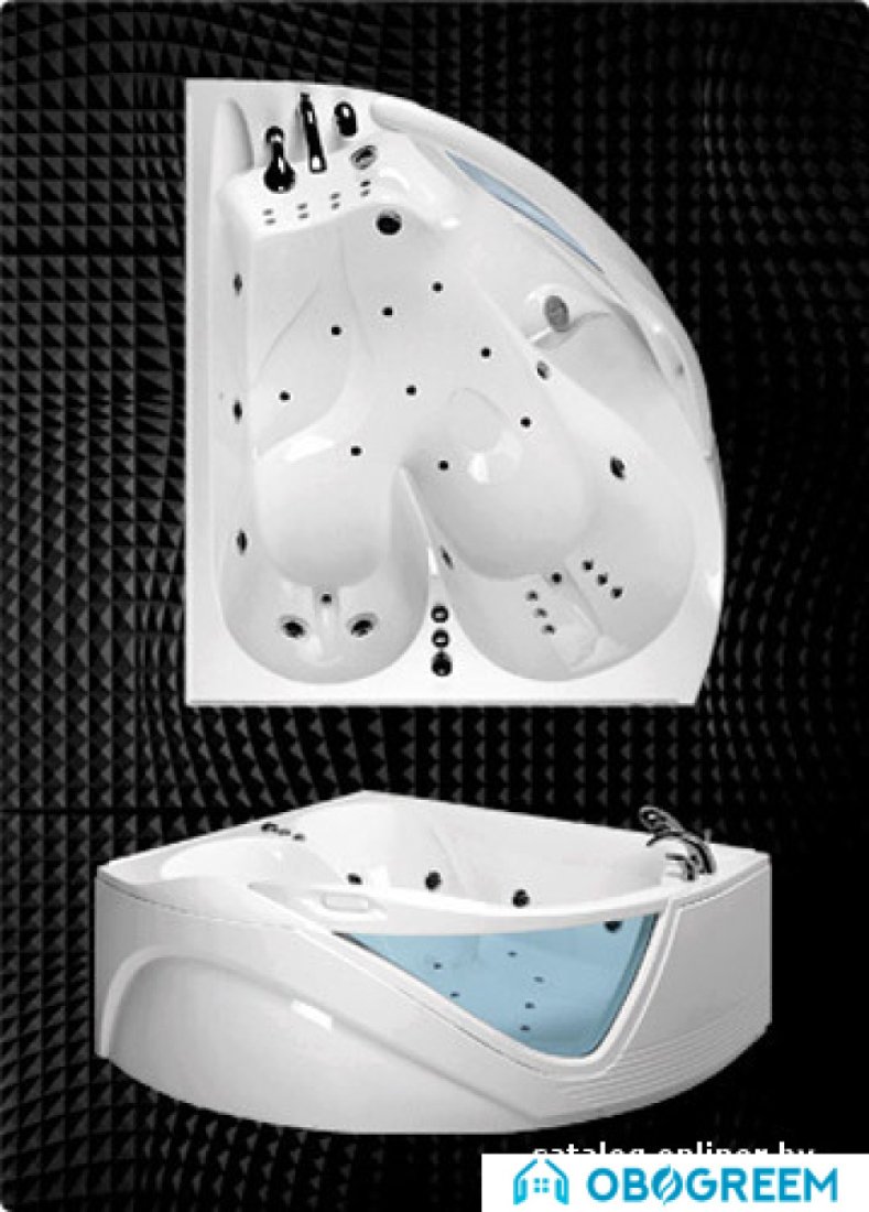 Ванна Balteco Duo Lumina S8 168x148