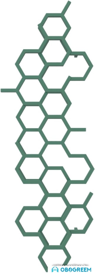 Дизайн-радиатор Terma HEX 1700x573