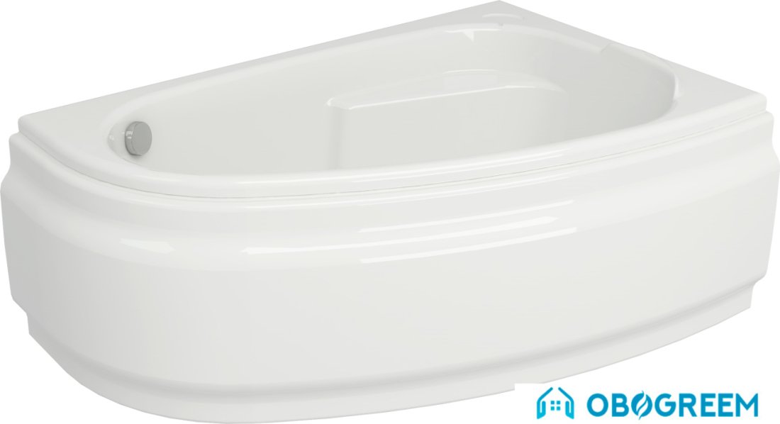 Ванна Cersanit Joanna 150x95 R (с ножками) S301-168