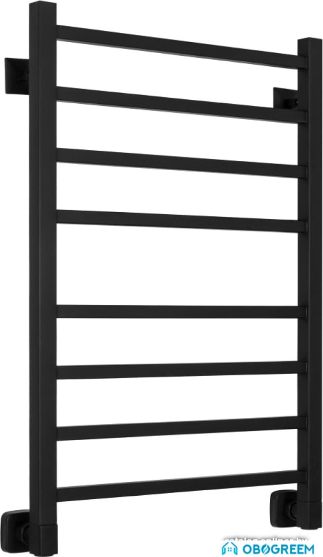 Полотенцесушитель ZorG ZR ST Viso 100x50 1/2" (черный матовый)