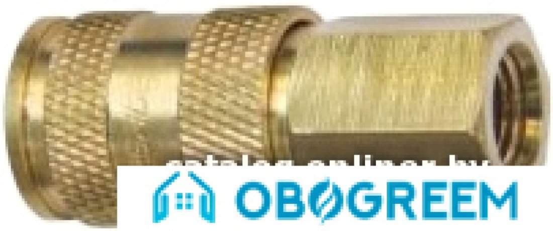Фитинг FORSAGE Быстроразъем с клапаном внут резьба 3/8" F-BSE1-3SF (латунь)