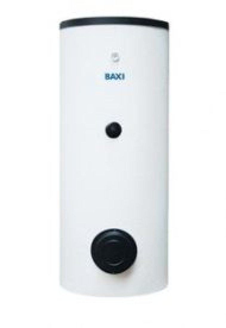 Baxi  UBT 160 Водонагреватель косвенного нагрева (бойлер), напольный, 35,4 кВт, накопительный, с белым кожухом, из эмалированной стали, емкостью 160 л