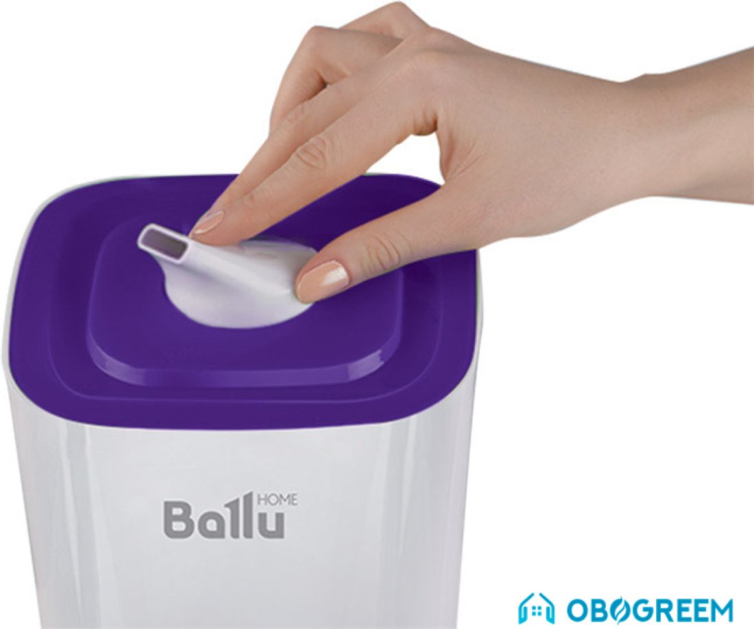 Увлажнитель воздуха Ballu UHB-205 белый/фиолетовый