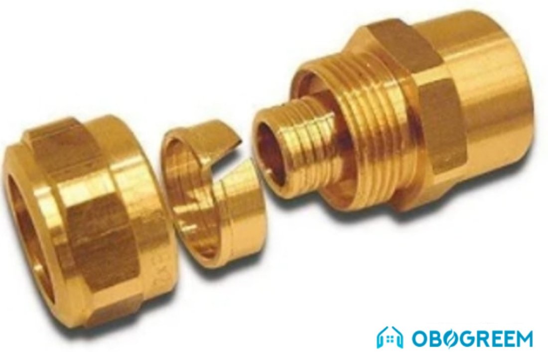 Фитинг KAN Соединитель 18x2 G1/2 1110044008