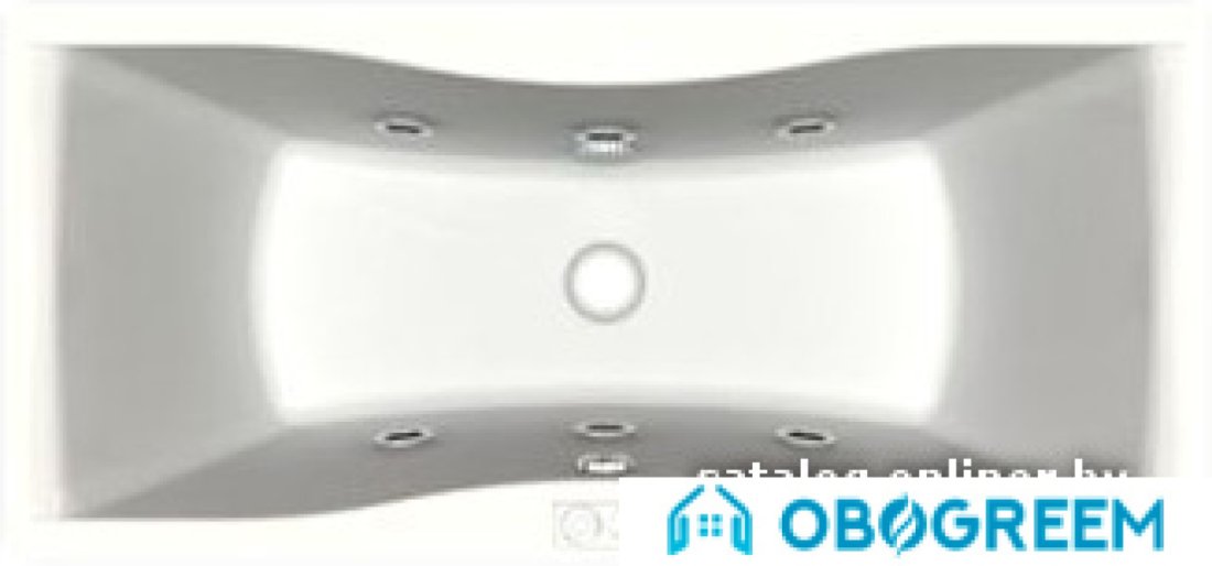 Ванна Aquatek Феникс 170x75 (с экраном)
