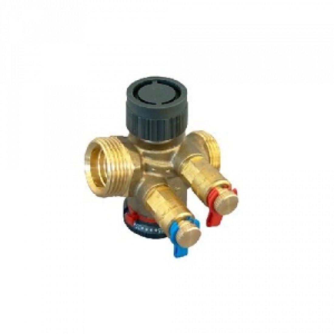 Вентиль балансировочно-регулирующий Oventrop Cocon QTZ - 3/4" (НР/НР, 150-1050 л/ч, с ниппелями)