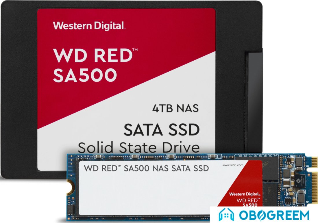 SSD WD Red SA500 NAS 2TB WDS200T1R0A